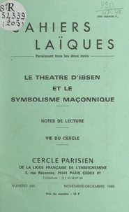 Le théâtre d'Ibsen et le symbolisme maçonnique