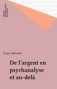 DE L'ARGENT.