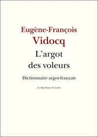 L'argot des voleurs
