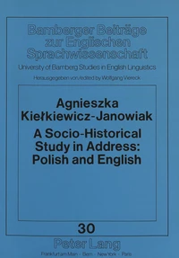 A Socio-Historical Study in Address: Polish and English
