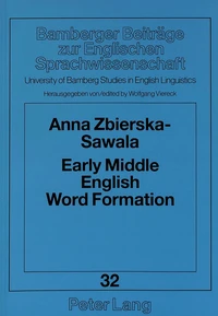 Early Middle English Word Formation
