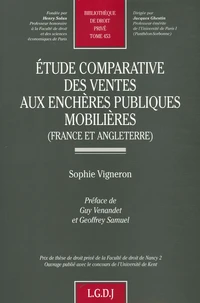 Etude comparative des ventes aux enchères publiques mobilières (France et Angleterre)