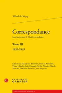Correspondance