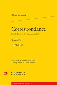 Correspondance