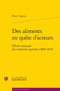 Des aliments en quête d'acteurs