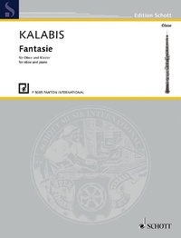 Viktor Kalabis - Edition Schott  : Fantasie - for oboe and piano. op. 78. oboe and piano..