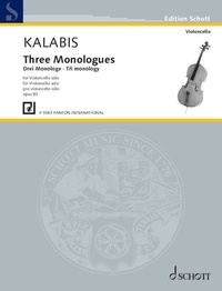 Viktor Kalabis - Three Monologues - cello..