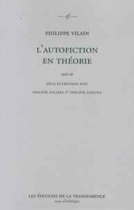 L'autofiction en théorie