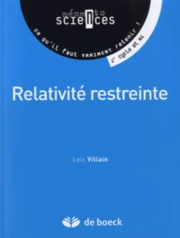 La relativité restreinte