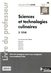 Sciences et technologies culinaires 2de STHR
