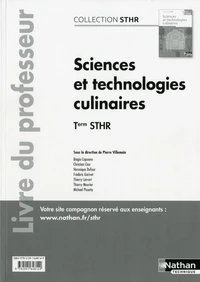 Sciences et technologies culinaires Tle STHR