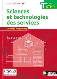 Sciences et technologies des services Tle STHR