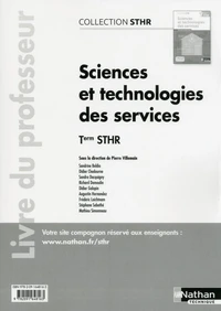 Sciences et technologies des services Tle STHR
