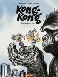 Un singe sur le toit