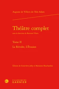 Théâtre complet