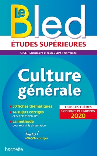 Culture générale  Edition 2020
