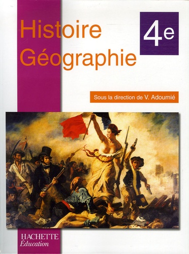 Vincent Adoumié - Histoire-Géographie 4e.