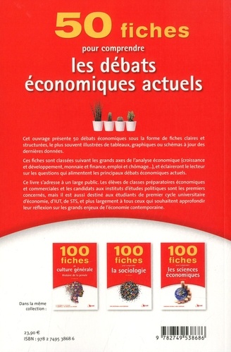 50 Fiches pour comprendre les débats économiques actuels 7e édition