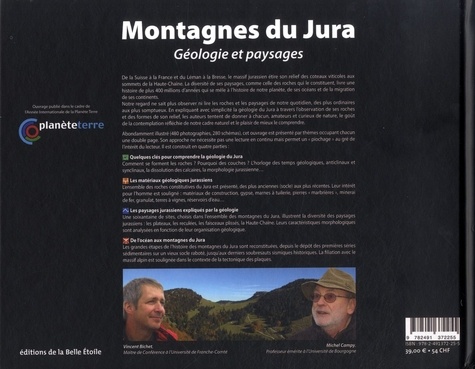 Montagnes du Jura. Géologie et paysages