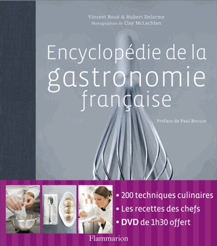 Vincent Boué et Hubert Delorme - Encyclopédie de la gastronomie française. 1 Cédérom