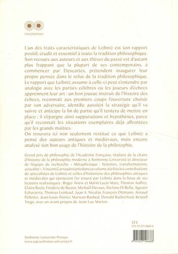 L'or dans la boue. Leibniz et les philosophies antiques et médiévales