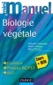 Vincent Chassany et Marie Potage - Mini Manuel de Biologie végétale - Cours + QCM.