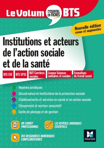 Institutions et acteurs de l'action sociale et de la santé  édition revue et augmentée