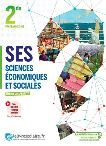 Vincent Clément - Sciences économiques et sociales SES 2de - Manuel de l'élève.