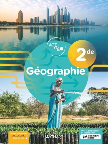 Géographie 2de  Edition 2023
