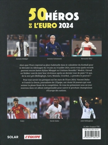50 héros de l'Euro  Edition 2024
