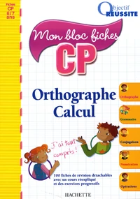 Orthographe Calcul CP