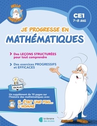 Vincent Fontaine et Alice Gravier - Je progresse en mathématiques CE1.