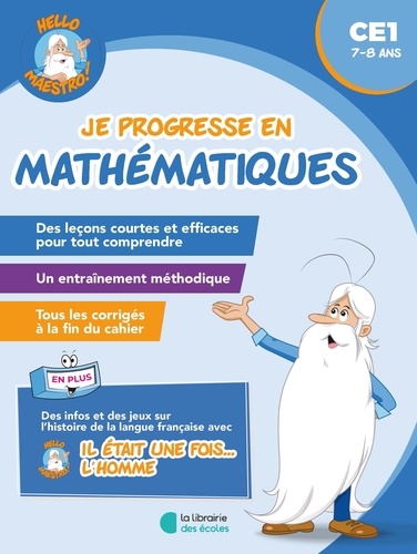 Vincent Fontaine - Je progresse en mathématiques CE1.