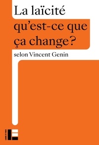 Vincent Genin - La laïcité.