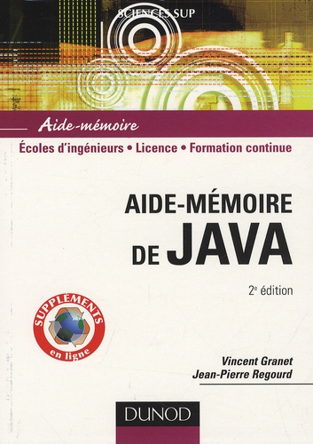 Vincent Granet et Jean-Pierre Regourd - Aide-mémoire de Java.