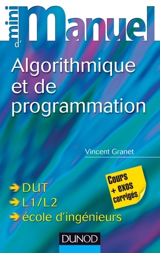 Vincent Granet - Mini manuel d'algorithmique et programmation.
