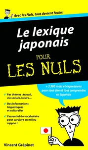 Lexique japonais pour les nuls