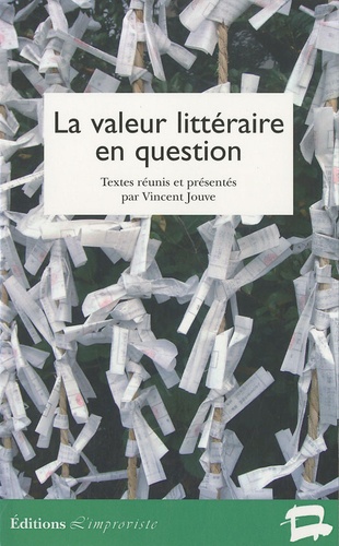 Vincent Jouve - La valeur littéraire en question.