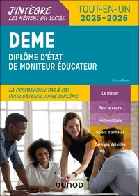 Vincent Pagès - DEME - Diplôme d'État de Moniteur Éducateur - 2025-2026 - Tout-en-un.