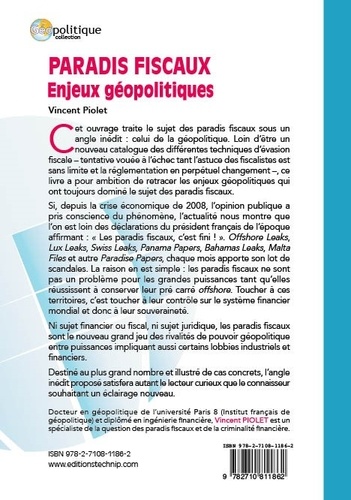 Paradis fiscaux : enjeux géopolitiques 2e édition