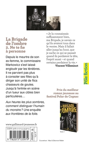 La brigade de l'ombre Tome 2 Ne te fie à personne