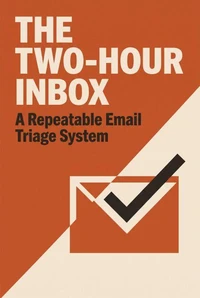 The Two-Hour Inbox: A Repeatable Email Triage System
