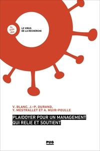 Violaine BLANC et Jean-Paul Durand - Plaidoyer pour un management qui relie et soutient.