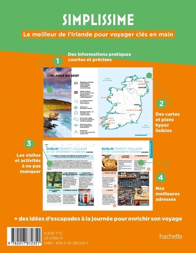 Simplissime Irlande. Le guide de voyage le + pratique du monde