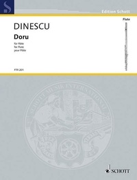 Violeta Dinescu - Edition Schott  : Doru - flute solo..
