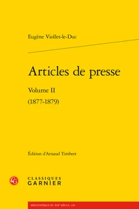 Articles de presse