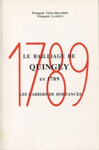 Le bailliage de Quingey en 1789