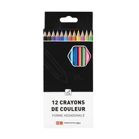 12 crayons de couleur