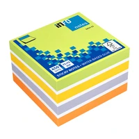 Bloc de 450 notes adhésives COLOR MIX - 7,5x7,5 cm - Spring Color