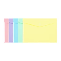 Enveloppe A4 Rainbow Pastel - Coloris assortis
